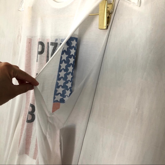 Pizza Beer Babes Cutoff Muscle Tank. - Picture 5 of 7